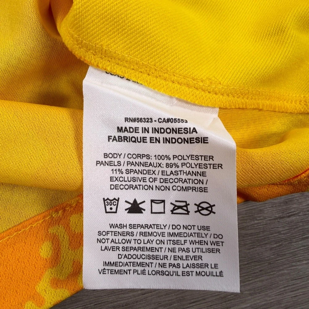 Nike Youth Gardien V Goalkeeper Jersey size XL FD7481-719 Yellow NWT